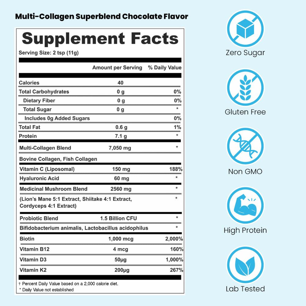 Multi Collagen Superblend - 3-Monats-Vorrat