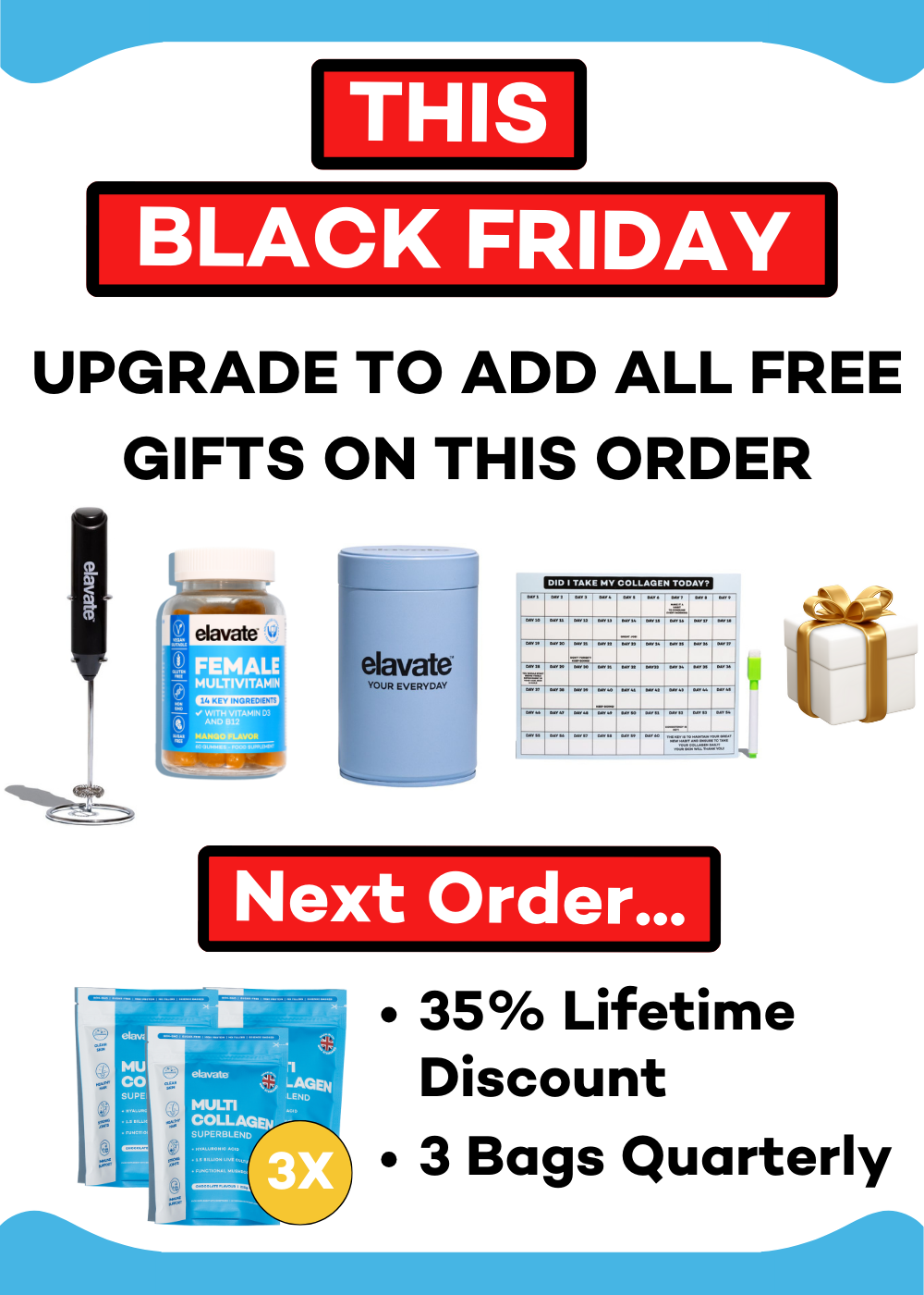 Upgrade to Quarterly on your Next Order