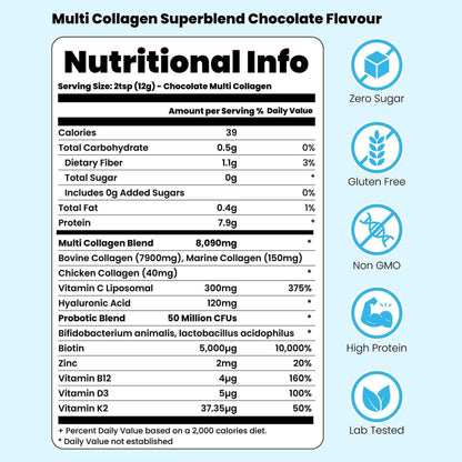 Multi-Collagen-Superblend + KOSTENLOSE Geschenke (im Wert von 65 £)