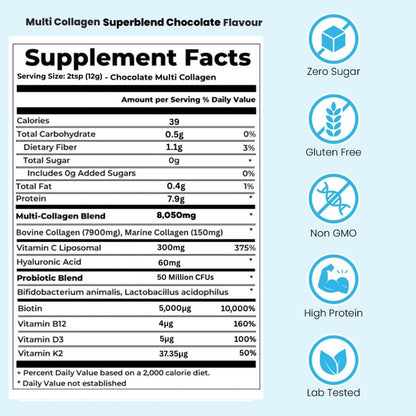 Multi-Collagen-Superblend + KOSTENLOSE Geschenke (im Wert von 65 £)