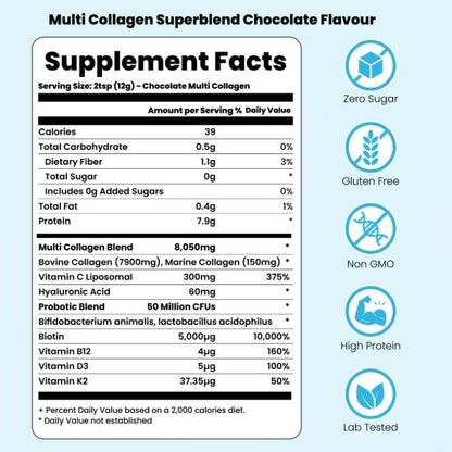 Multi-Collagen-Superblend + KOSTENLOSE Geschenke (im Wert von 65 £)